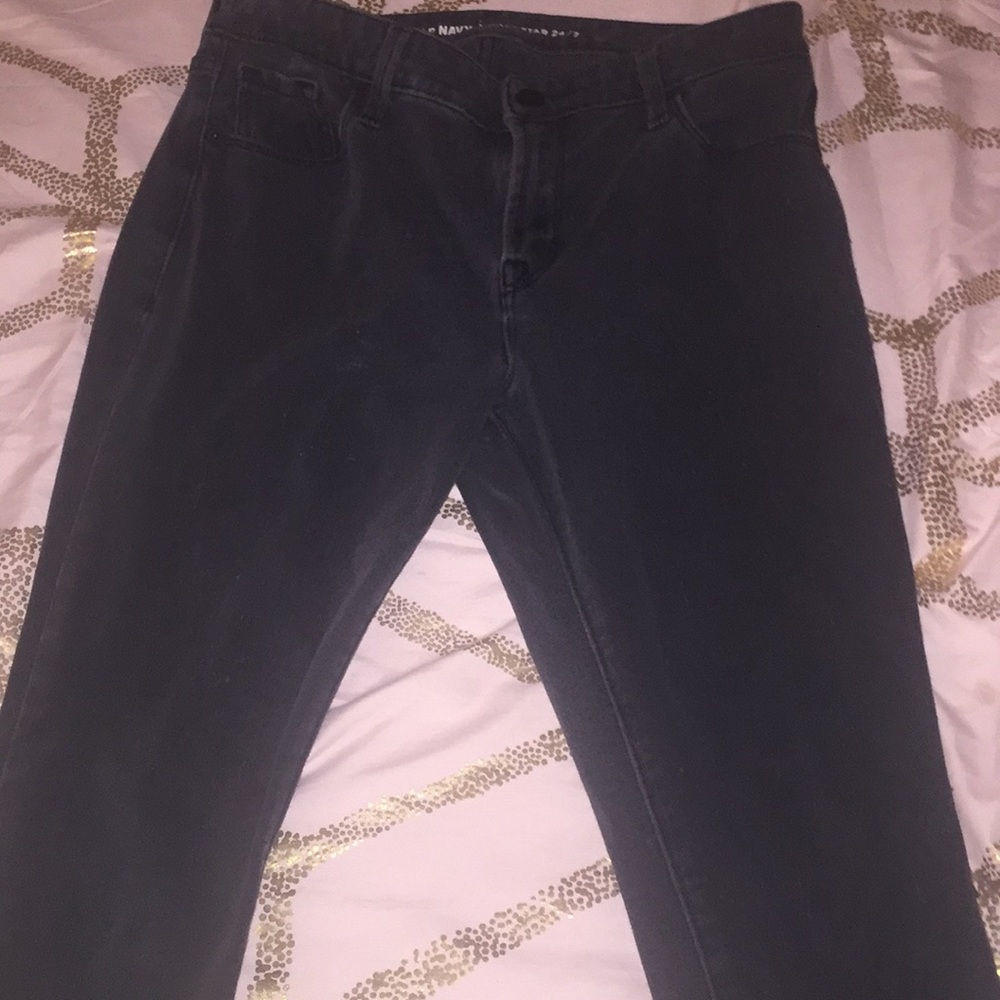 Black Retro rockstar jeans